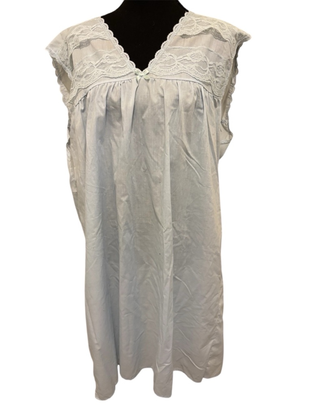 Lace Yoke Women's Chemise Nightgown -
